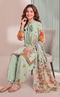 Asifa and Nabeel | Yakin 26 | Lotus (YKL26-02) by Asifa and Nabeel - Designer Dress  - Type : Ladies Clothes - Available at Libayah - 100% Original 