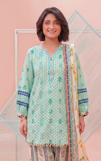 Asifa and Nabeel | Yakin 26 | Daisy (YKL26-03) by Asifa and Nabeel - Designer Dress  - Type : Ladies Clothes - Available at Libayah - 100% Original 