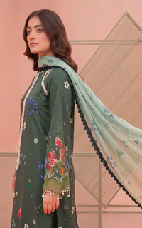 Asifa and Nabeel | Yakin 26 | Tulip (YKL26-04) by Asifa and Nabeel - Designer Dress  - Type : Ladies Clothes - Available at Libayah - 100% Original 