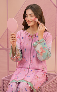 Asifa and Nabeel | Yakin 26 | Carnation (YKL26-06) by Asifa and Nabeel - Designer Dress  - Type : Ladies Clothes - Available at Libayah - 100% Original 