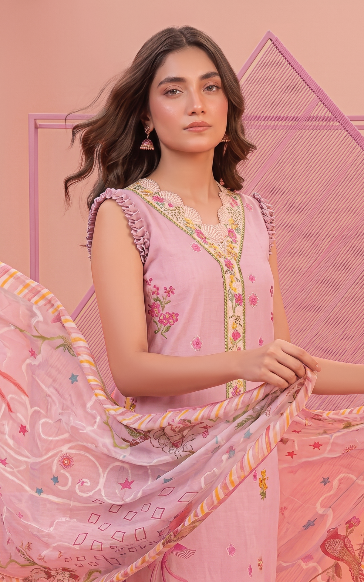 Asifa and Nabeel | Yakin 26 | Camellia (YKL26-07) by Asifa and Nabeel - Designer Dress  - Type : Ladies Clothes - Available at Libayah - 100% Original 