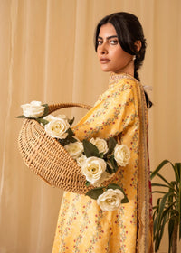 Aabyaan | Izabel Prints Linen Edit 24 | ALARA (AZ-07) by Aabyaan - Designer Dress - Type: Ladies Clothes - Available at Libayah - 100% Original