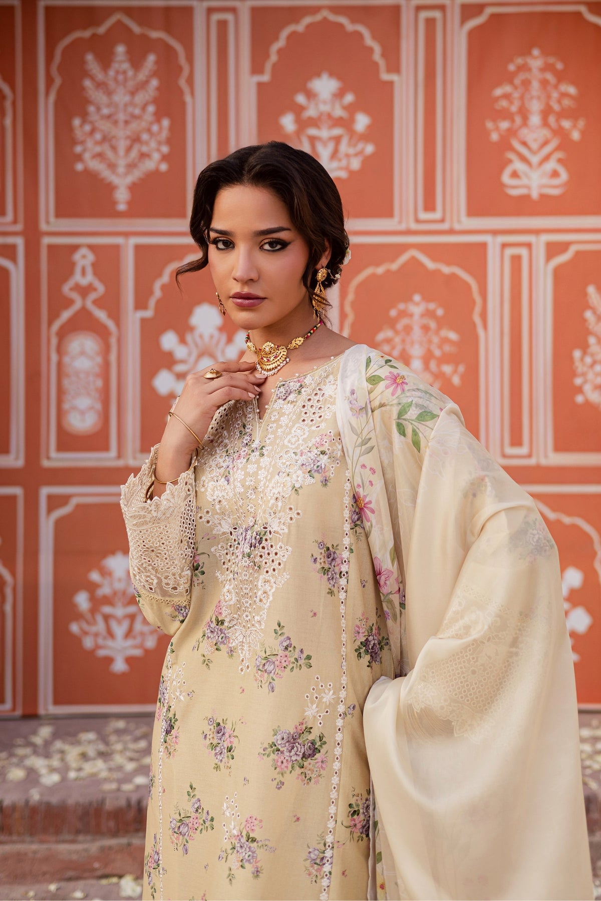 Batik | Festive Eid 26 | Yellow Pie by Batik - Designer Dress  - Type : Ladies Clothes - Available at Libayah - 100% Original 