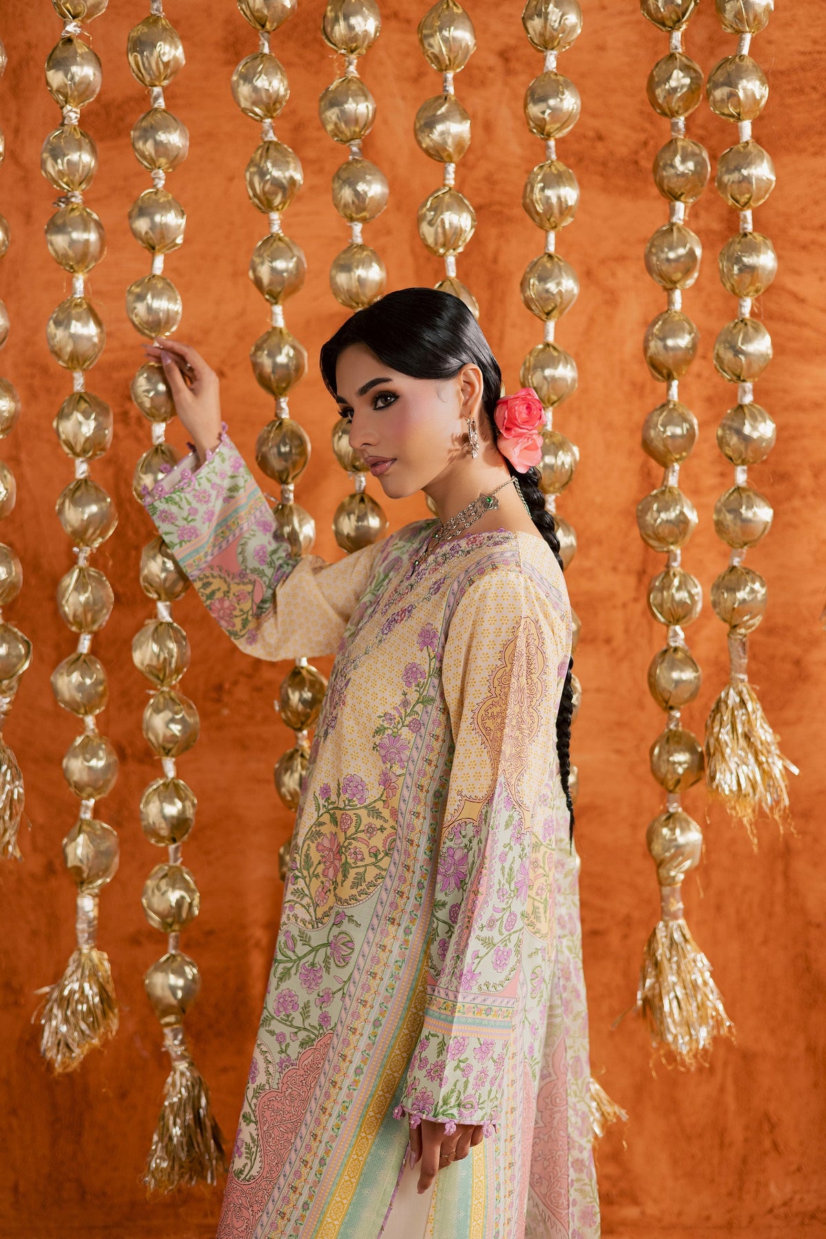Batik | Festive Eid 26 | Yellow Tofu - by Libayah - Registered Vendor of : Batik - 100% Original Designer Dress