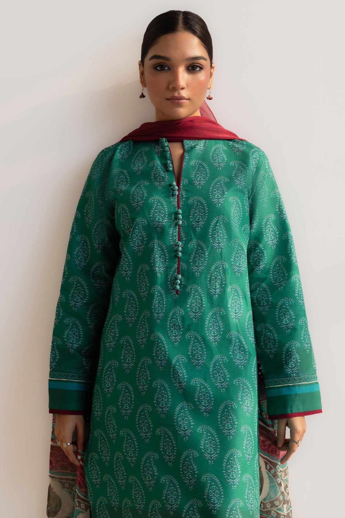 Zara Shahjahan | Coco Prints 24 | CHAAP-D4 by Zara Shahjahan - Designer Dress - Type: Ladies Clothes - Available at Libayah - 100% Original