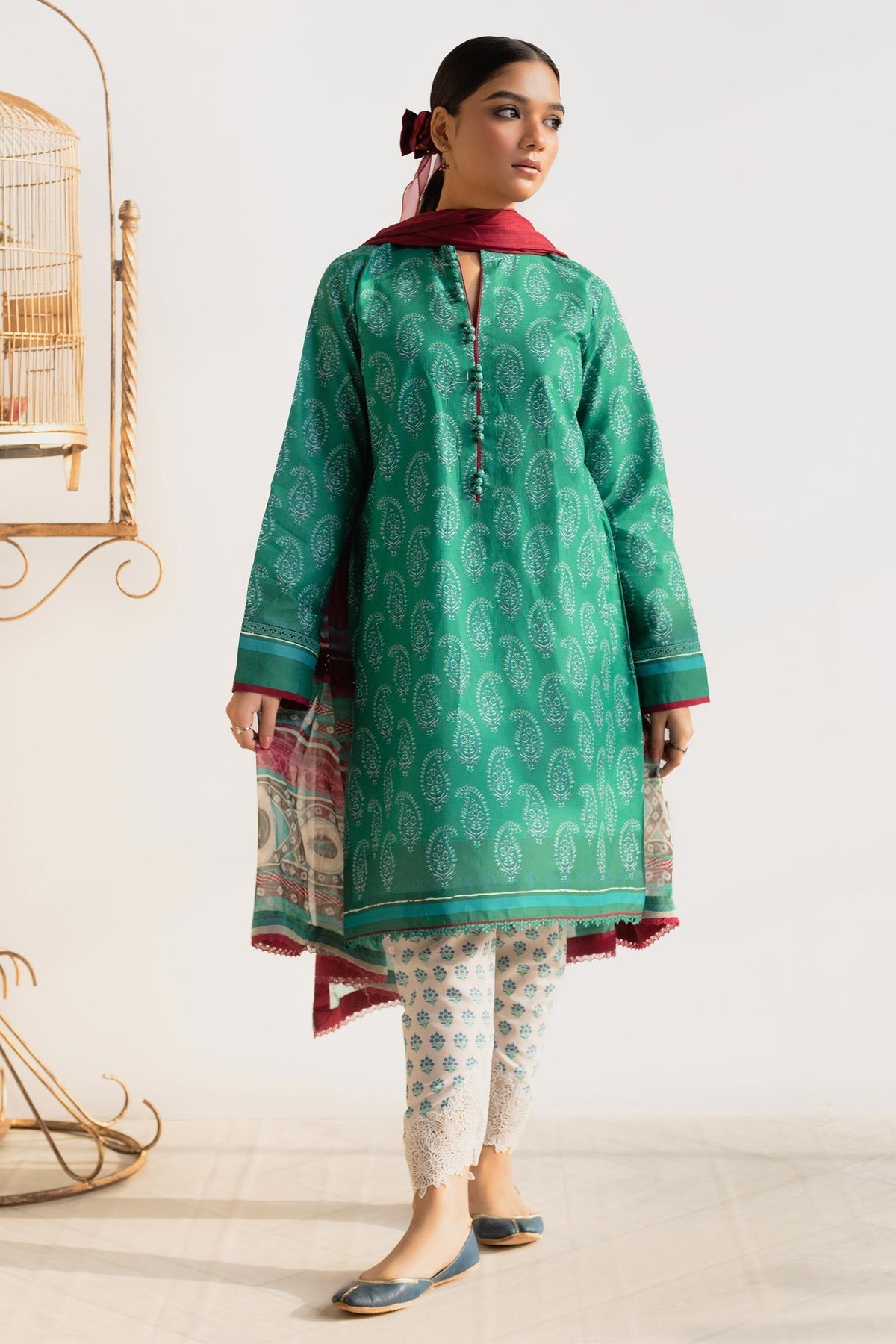 Zara Shahjahan | Coco Prints 24 | CHAAP-D4 by Zara Shahjahan - Designer Dress - Type: Ladies Clothes - Available at Libayah - 100% Original