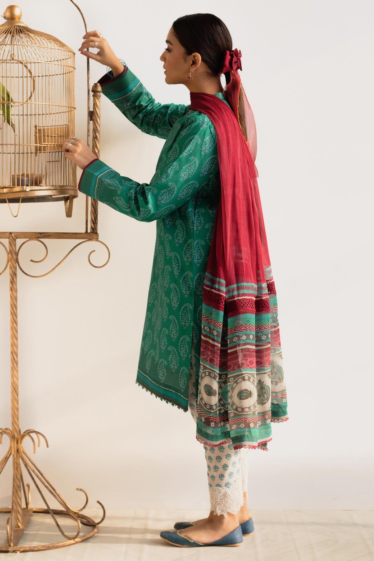 Zara Shahjahan | Coco Prints 24 | CHAAP-D4 by Zara Shahjahan - Designer Dress - Type: Ladies Clothes - Available at Libayah - 100% Original