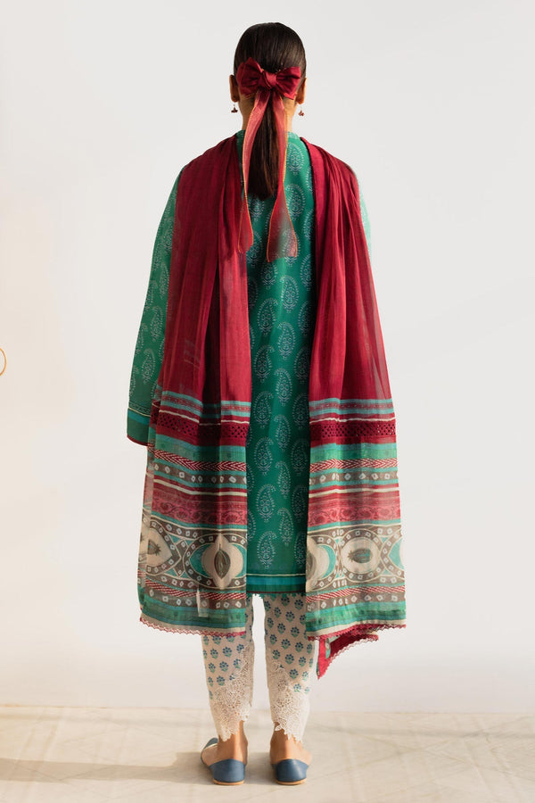 Zara Shahjahan | Coco Prints 24 | CHAAP-D4 by Zara Shahjahan - Designer Dress - Type: Ladies Clothes - Available at Libayah - 100% Original