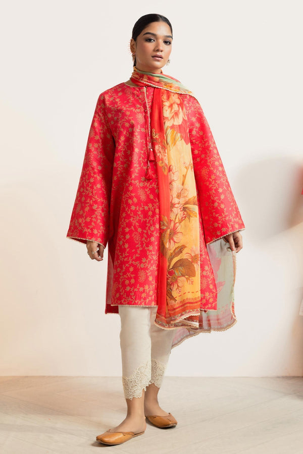 Zara Shahjahan | Coco Prints 24 | CHAMBELI-D8 by Zara Shahjahan - Designer Dress - Type: Ladies Clothes - Available at Libayah - 100% Original