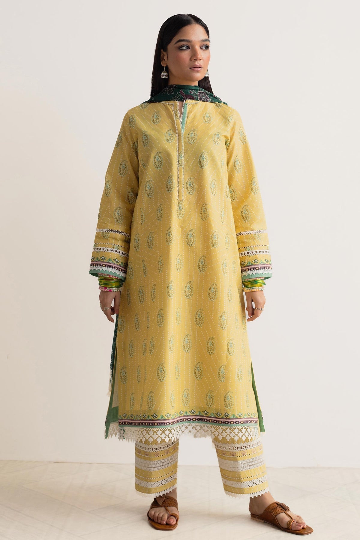 Zara Shahjahan | Coco Prints 24 | CHAMPA-D10 by Zara Shahjahan - Designer Dress - Type: Ladies Clothes - Available at Libayah - 100% Original