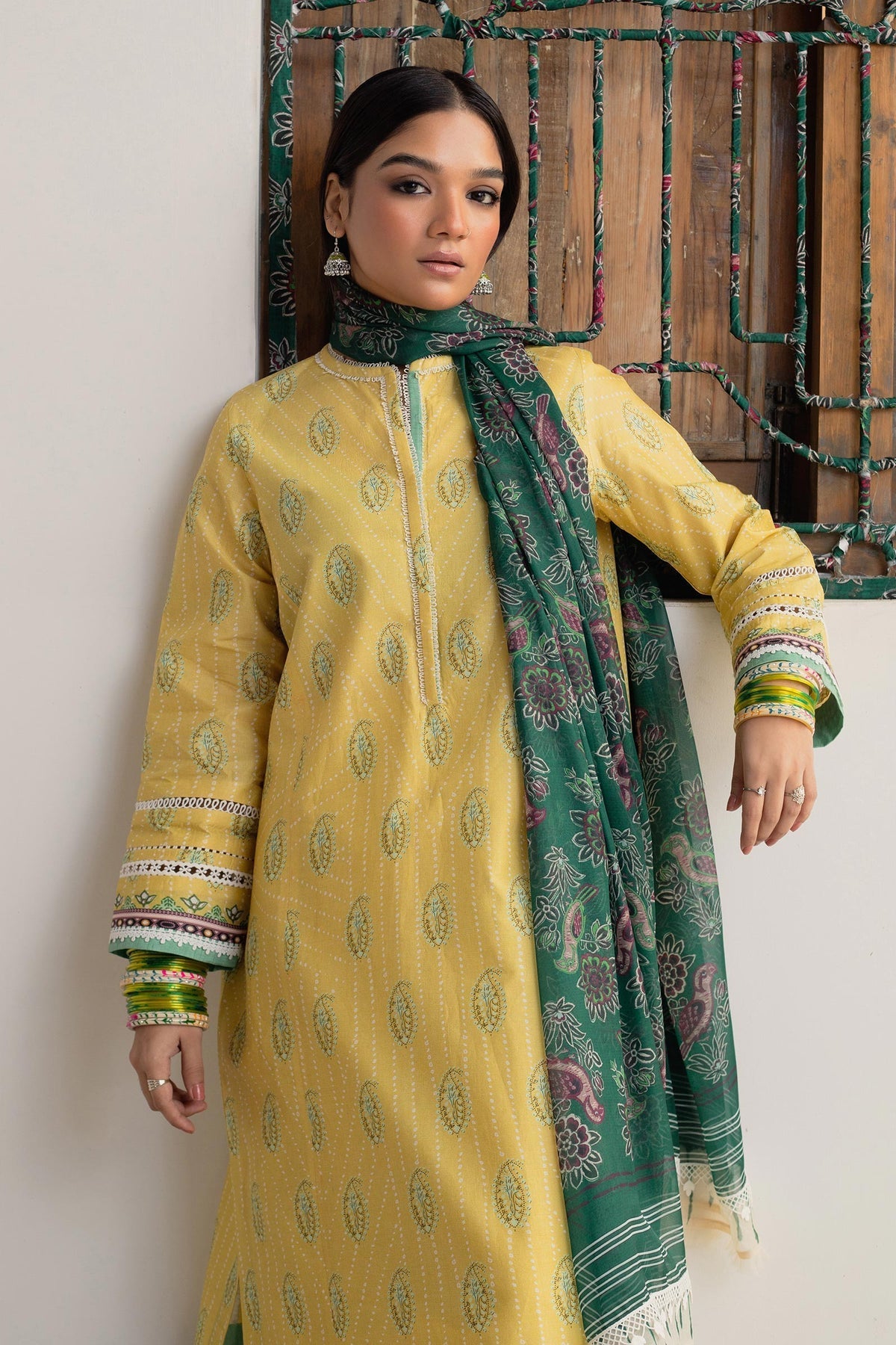 Zara Shahjahan | Coco Prints 24 | CHAMPA-D10 by Zara Shahjahan - Designer Dress - Type: Ladies Clothes - Available at Libayah - 100% Original