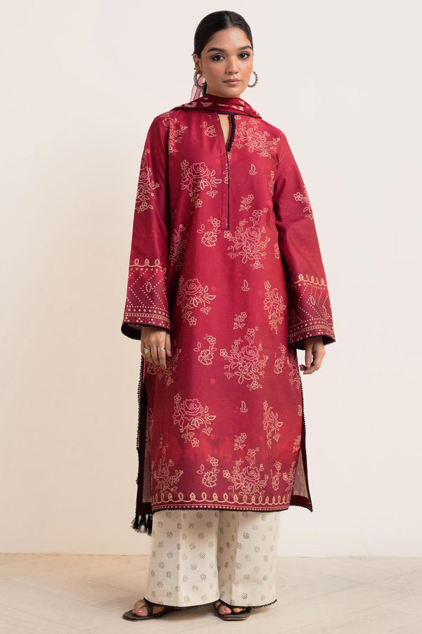 Zara Shahjahan | Coco Prints 24 | GULAB-D5 by Zara Shahjahan - Designer Dress - Type: Ladies Clothes - Available at Libayah - 100% Original