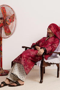 Zara Shahjahan | Coco Prints 24 | GULAB-D5 by Zara Shahjahan - Designer Dress - Type: Ladies Clothes - Available at Libayah - 100% Original