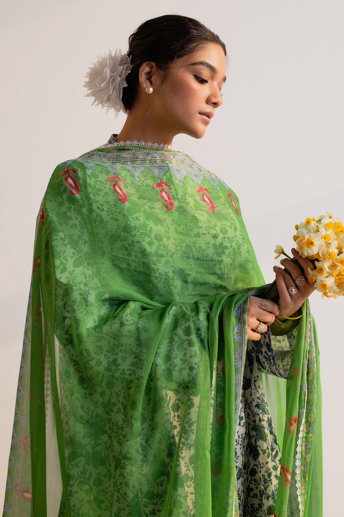 Zara Shahjahan | Coco Prints 24 | NARGIS-D2 by Zara Shahjahan - Designer Dress - Type: Ladies Clothes - Available at Libayah - 100% Original