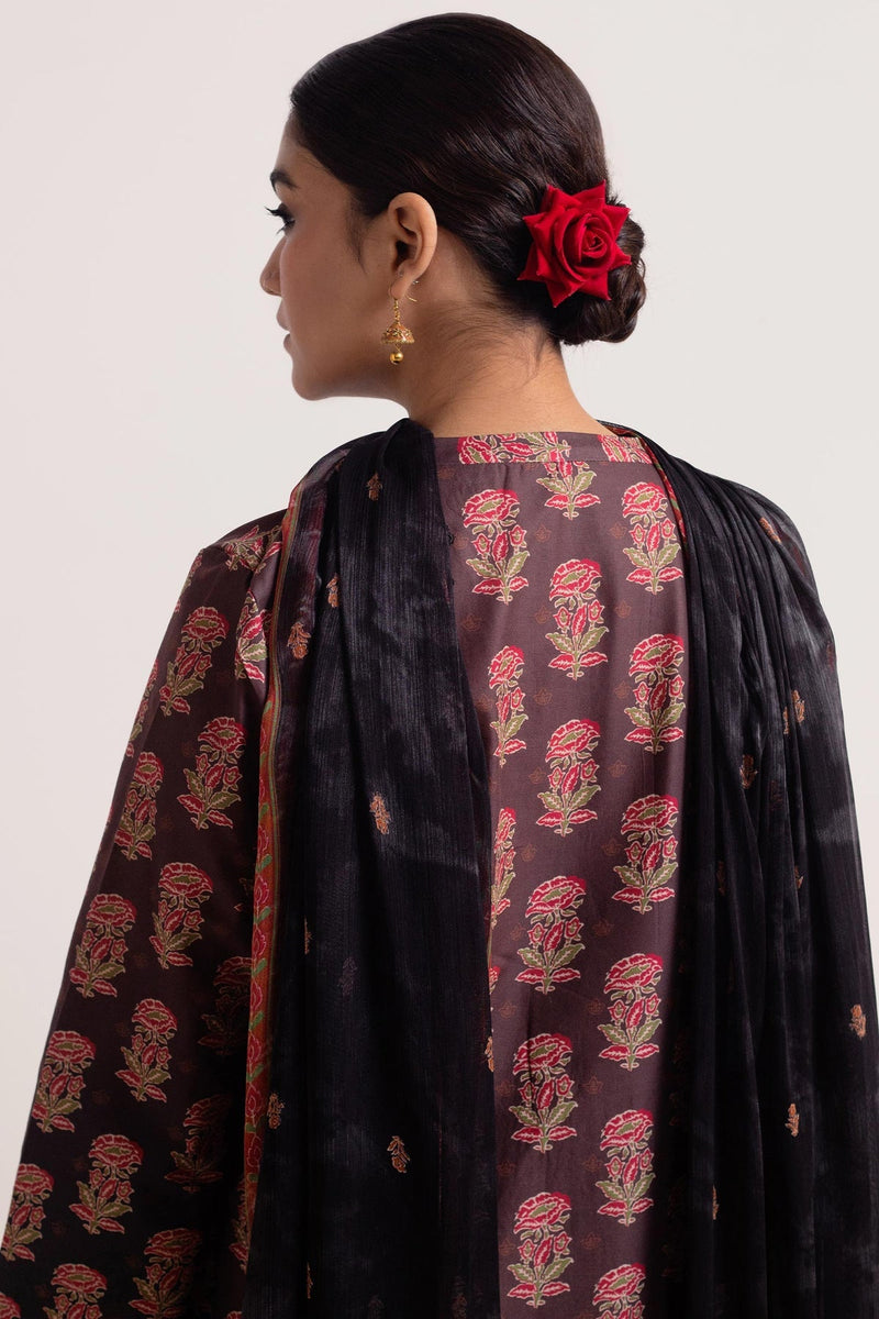 Zara Shahjahan | Coco Prints 24 | SURKH-D9 by Zara Shahjahan - Designer Dress - Type: Ladies Clothes - Available at Libayah - 100% Original