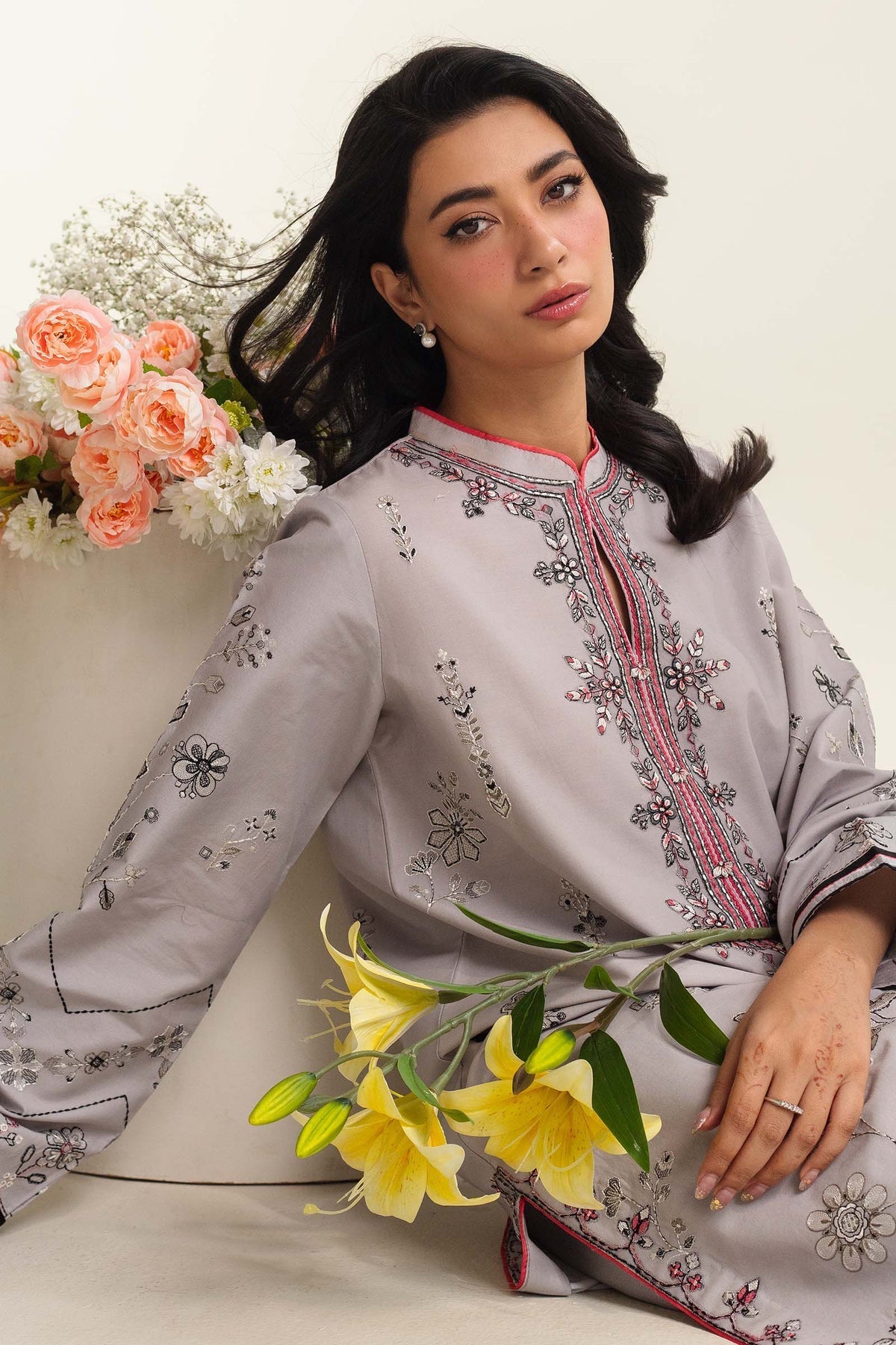 Zara Shahjahan | Coco Lawn Vol 2 | ZAIRA-9B by Zara Shahjahan - Designer Dress - Type: Ladies Clothes - Available at Libayah - 100% Original