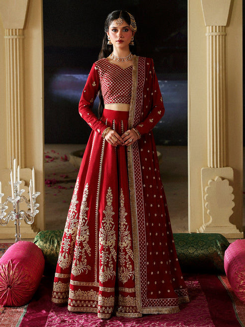 Mahnur | Pakeeza Luxury Formals | Zarmisha | PK - 02 by Mahnur - Designer Dress  - Type : Ladies Clothes - Available at Libayah - 100% Original 