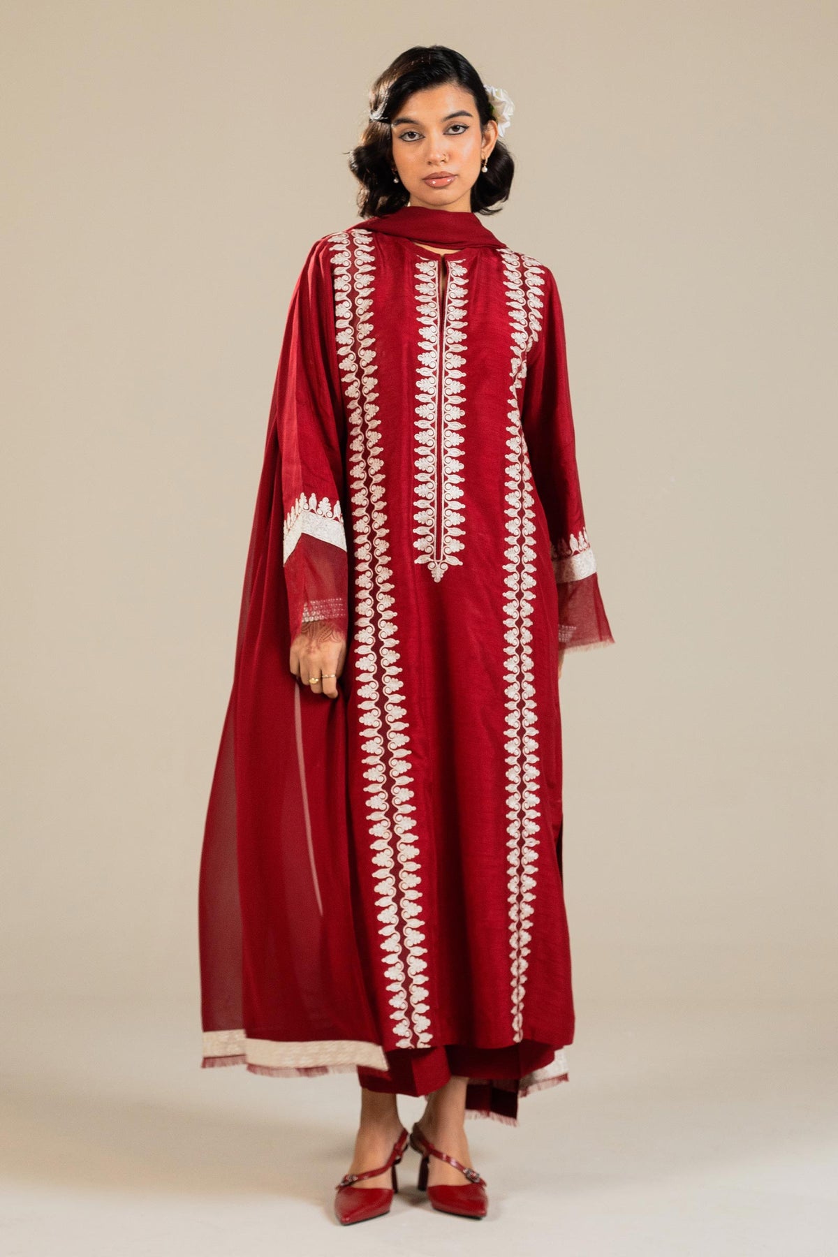 Zara Shahjahan | Festive Collection | ZC-1984 by Zara Shahjahan - Designer Dress - Type: Ladies Clothes - Available at Libayah - 100% Original