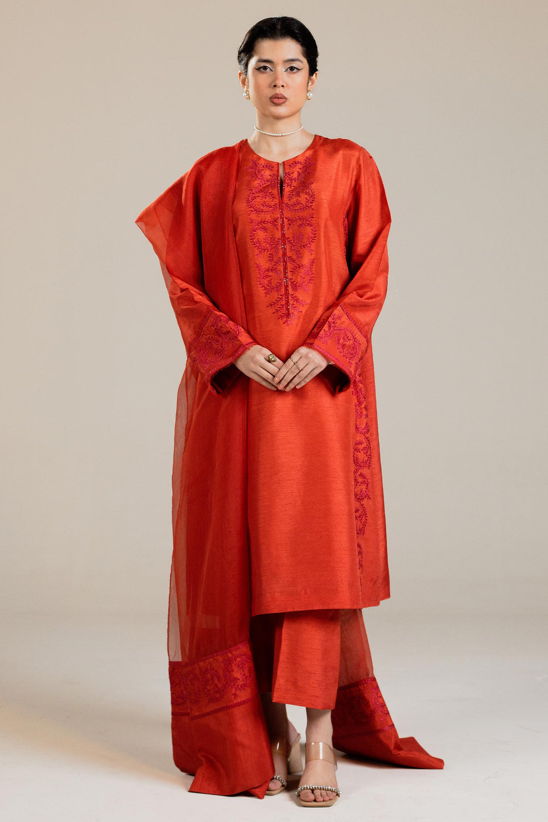 Zara Shahjahan | Festive Collection | ZC-1985 by Zara Shahjahan - Designer Dress - Type: Ladies Clothes - Available at Libayah - 100% Original