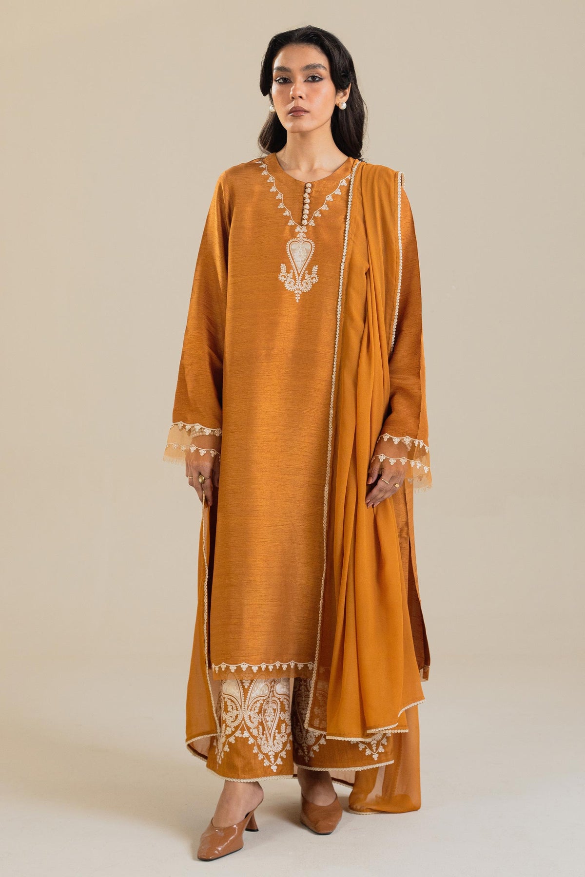Zara Shahjahan | Festive Collection | ZC-1987 by Zara Shahjahan - Designer Dress - Type: Ladies Clothes - Available at Libayah - 100% Original