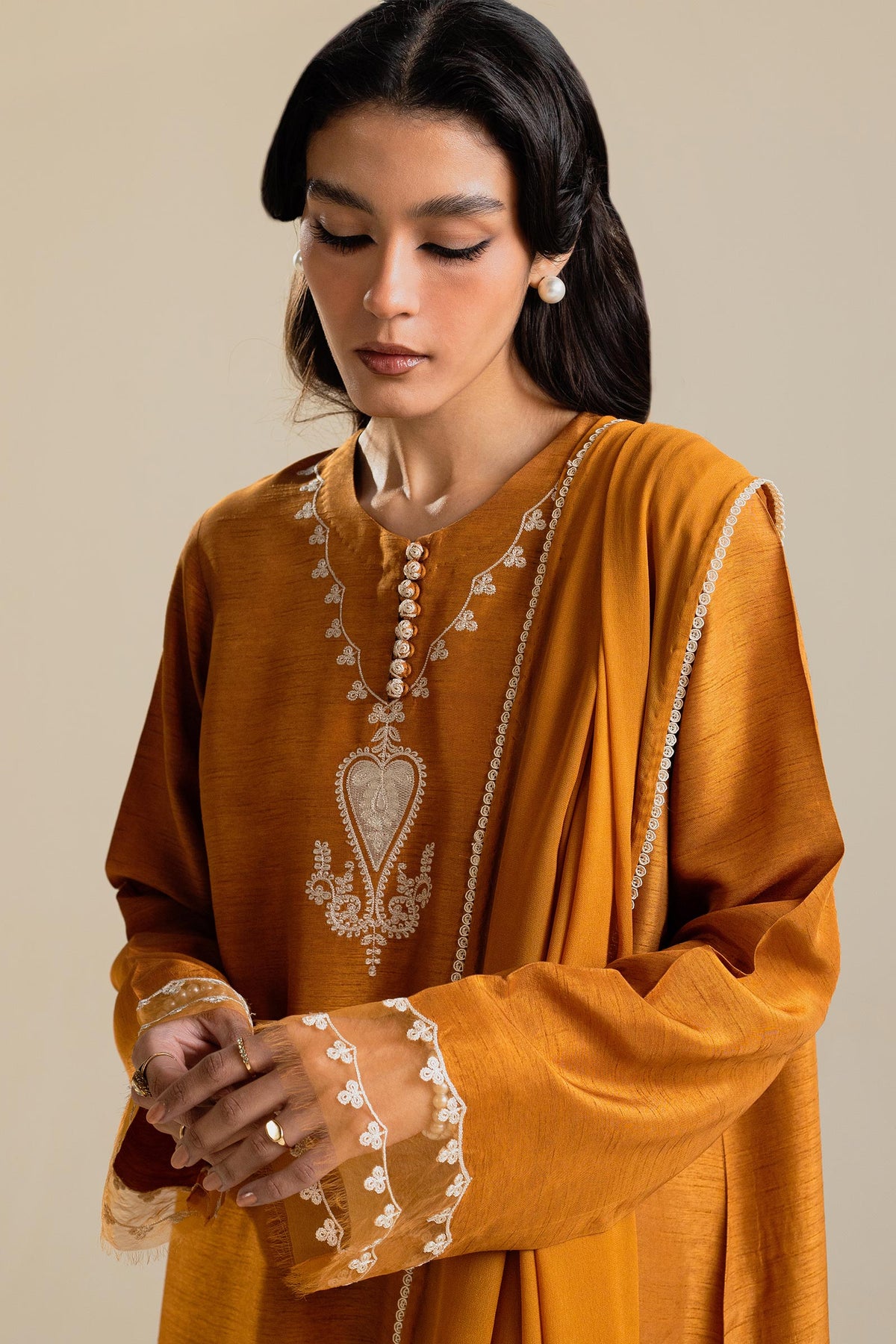 Zara Shahjahan | Festive Collection | ZC-1987 by Zara Shahjahan - Designer Dress - Type: Ladies Clothes - Available at Libayah - 100% Original