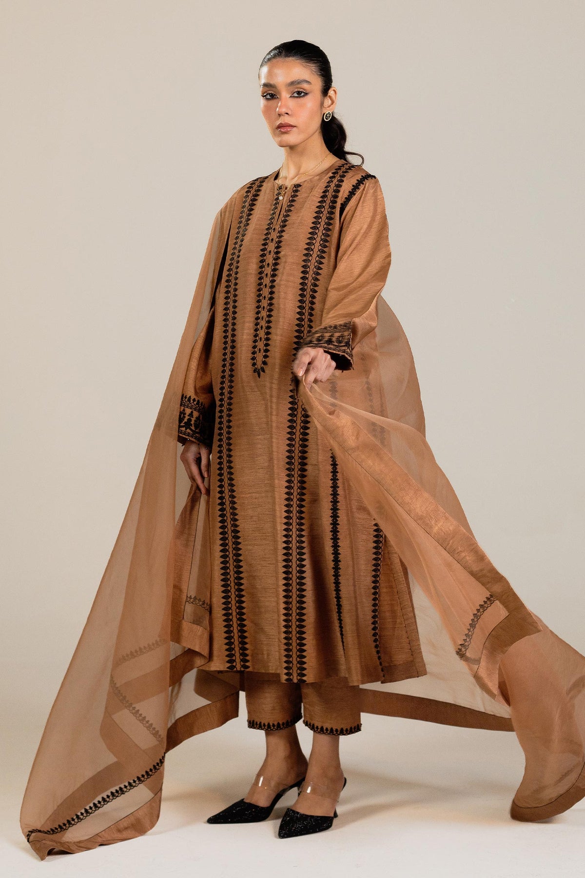 Zara Shahjahan | Festive Collection | ZC-1989 by Zara Shahjahan - Designer Dress - Type: Ladies Clothes - Available at Libayah - 100% Original