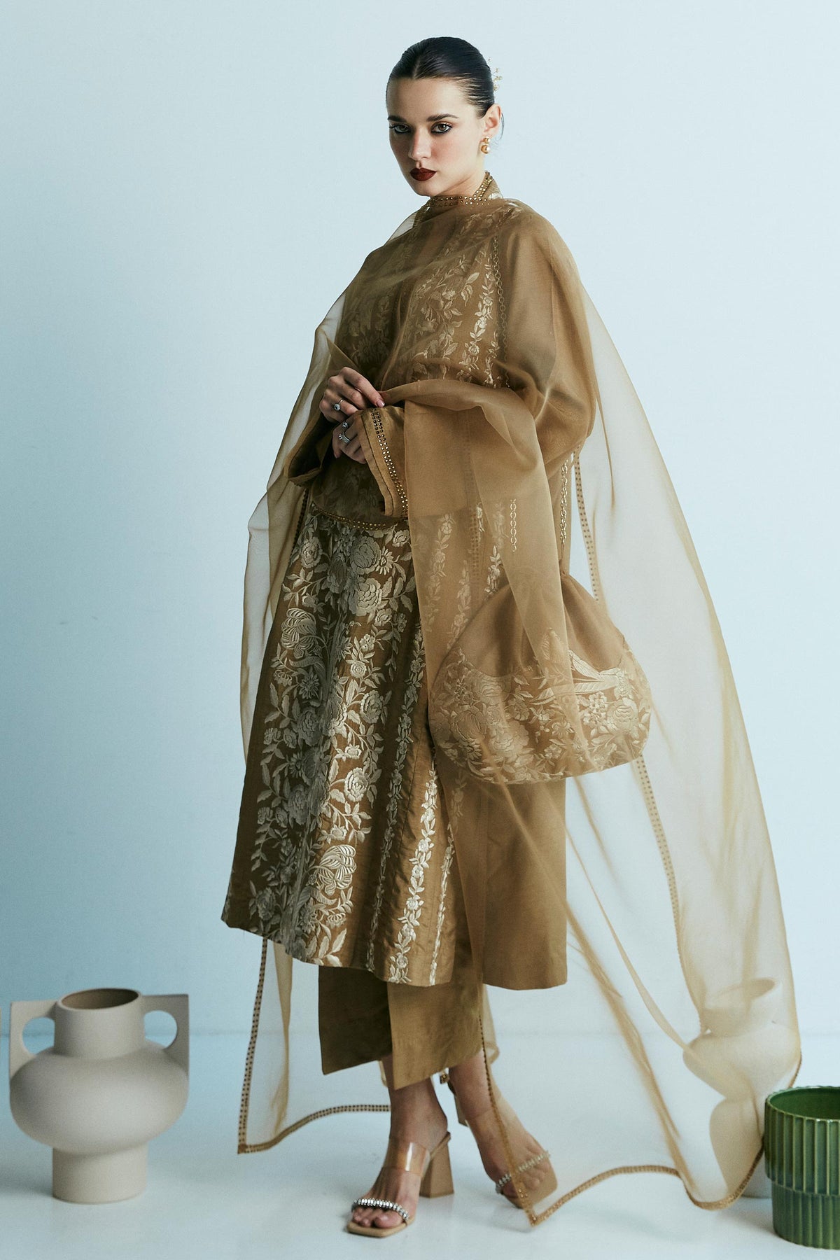 Zara Shahjahan | Festive Collection | ZC-2023 by Zara Shahjahan - Designer Dress - Type: Ladies Clothes - Available at Libayah - 100% Original