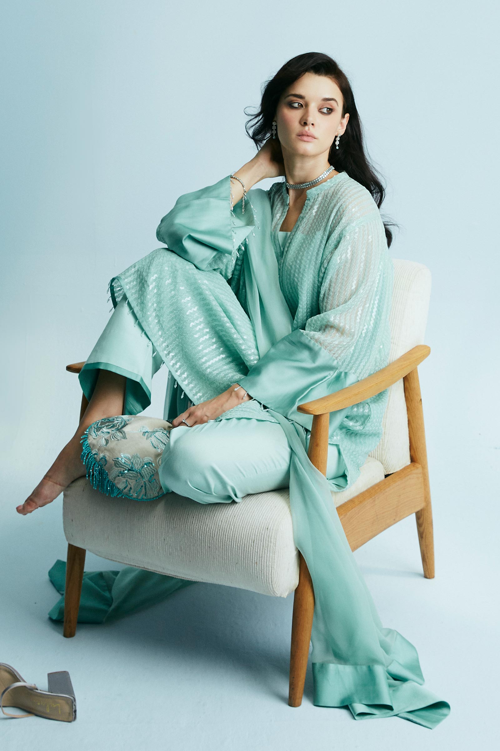 Zara Shahjahan | Festive Collection | ZC-2043 by Zara Shahjahan - Designer Dress - Type: Ladies Clothes - Available at Libayah - 100% Original