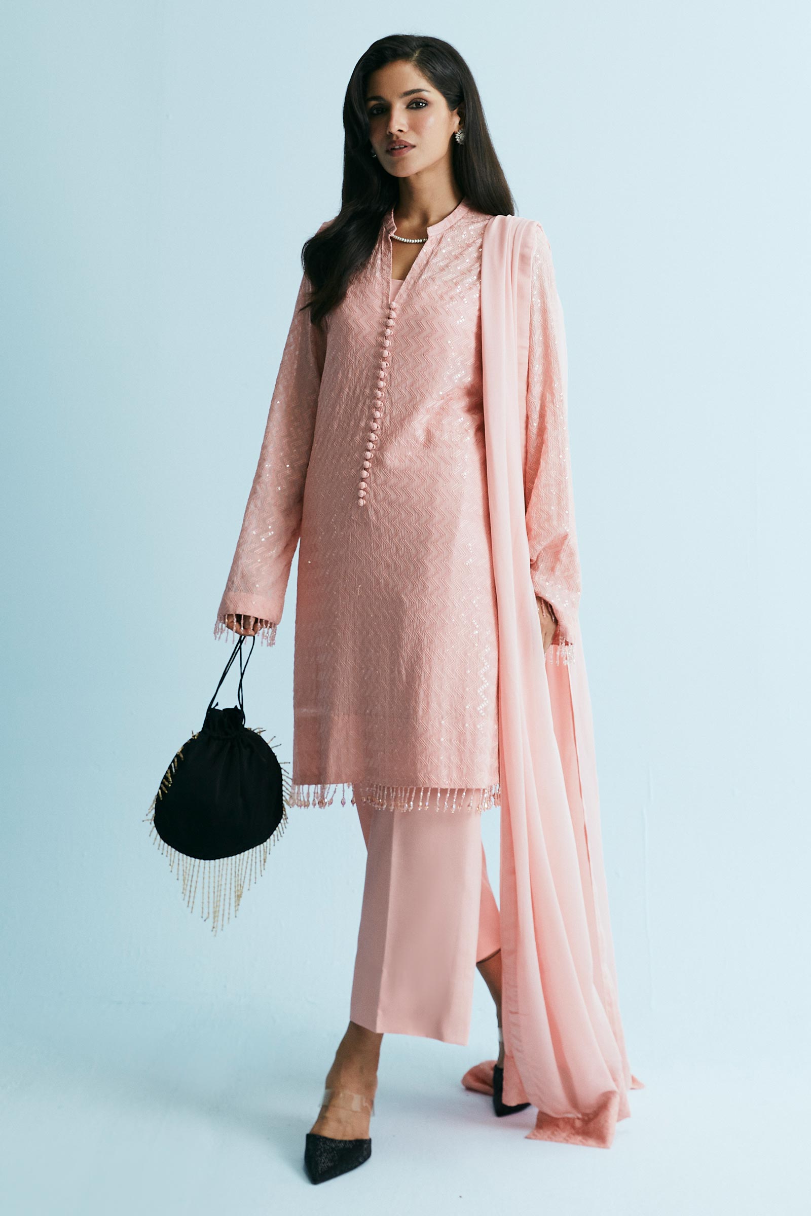 Zara Shahjahan | Festive Collection | ZC-2044 by Zara Shahjahan - Designer Dress - Type: Ladies Clothes - Available at Libayah - 100% Original