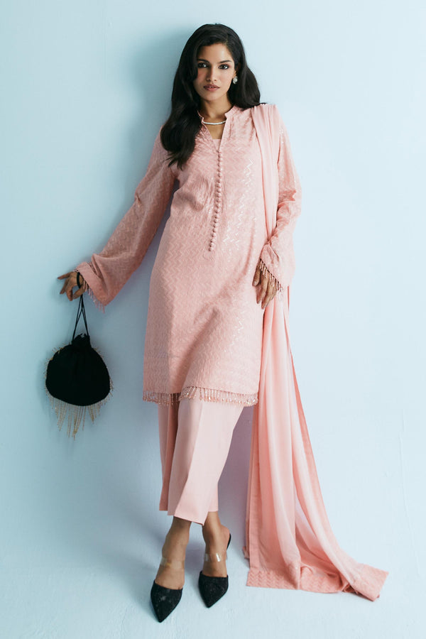 Zara Shahjahan | Festive Collection | ZC-2044 by Zara Shahjahan - Designer Dress - Type: Ladies Clothes - Available at Libayah - 100% Original