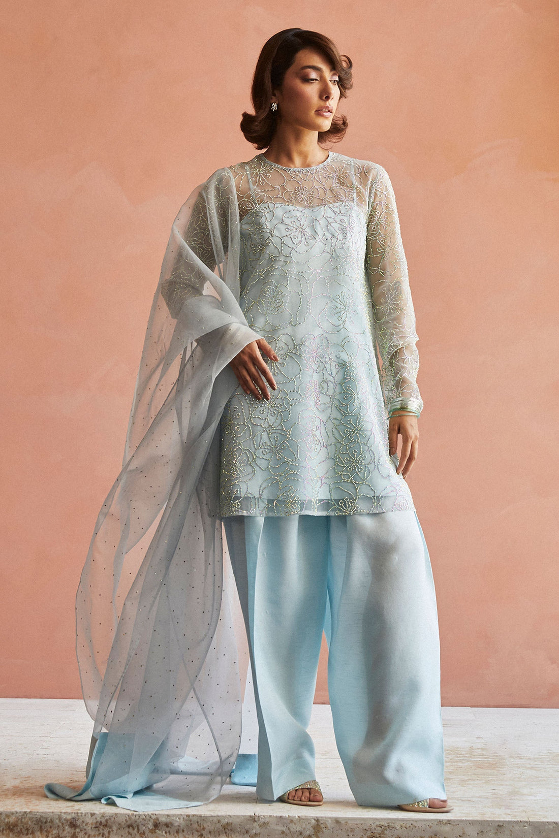 Zara Shahjahan | Festive Collection | ZC-2045A by Zara Shahjahan - Designer Dress - Type: Ladies Clothes - Available at Libayah - 100% Original
