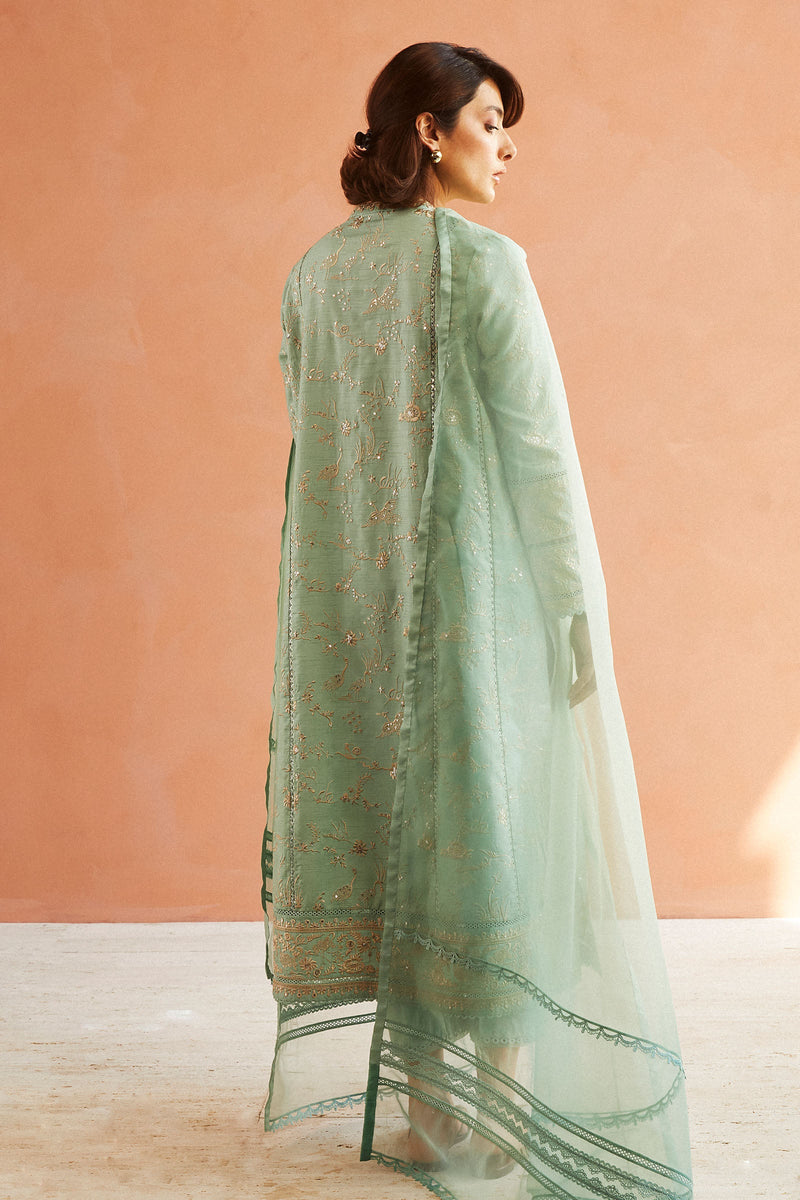 Zara Shahjahan | Festive Collection | ZC-2065 by Zara Shahjahan - Designer Dress - Type: Ladies Clothes - Available at Libayah - 100% Original