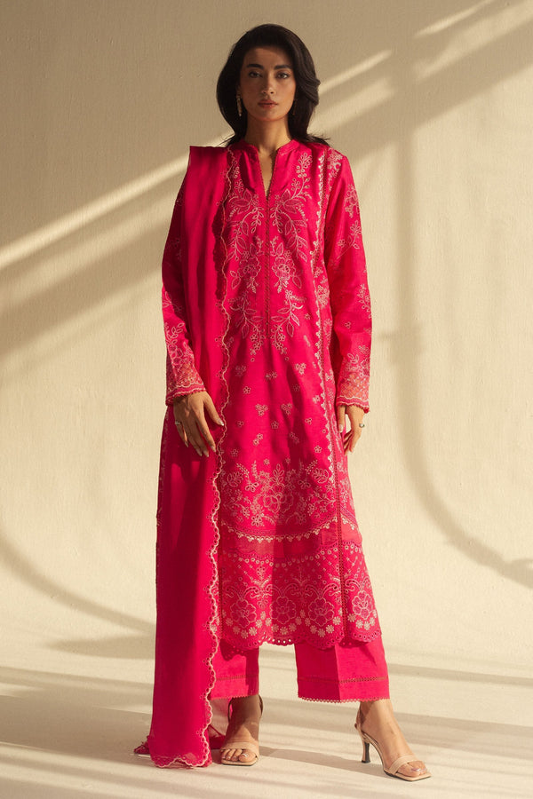 Zara Shahjahan | Fall Festive 24 | ZC-2066 by Zara Shahjahan - Designer Dress - Type: Ladies Clothes - Available at Libayah - 100% Original
