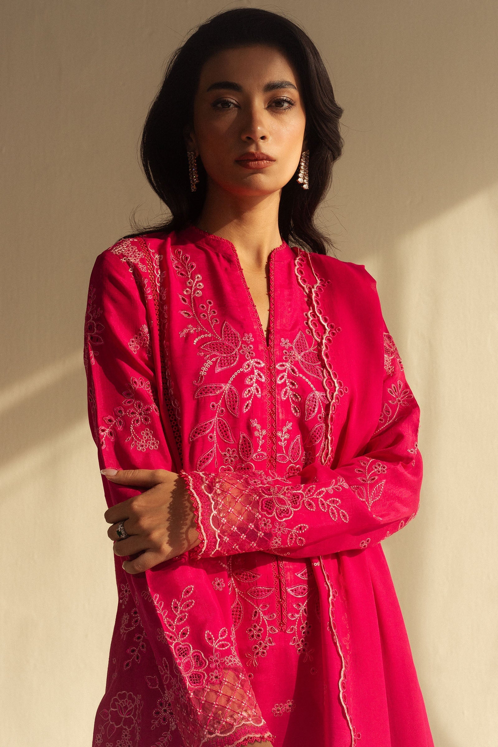 Zara Shahjahan | Fall Festive 24 | ZC-2066 by Zara Shahjahan - Designer Dress - Type: Ladies Clothes - Available at Libayah - 100% Original