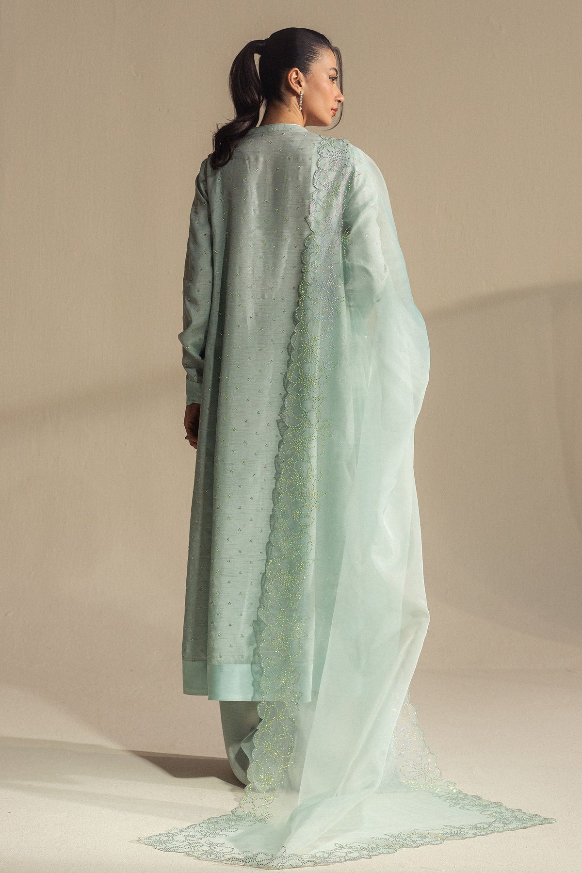 Zara Shahjahan | Fall Festive 24 | ZC-2068 by Zara Shahjahan - Designer Dress - Type: Ladies Clothes - Available at Libayah - 100% Original