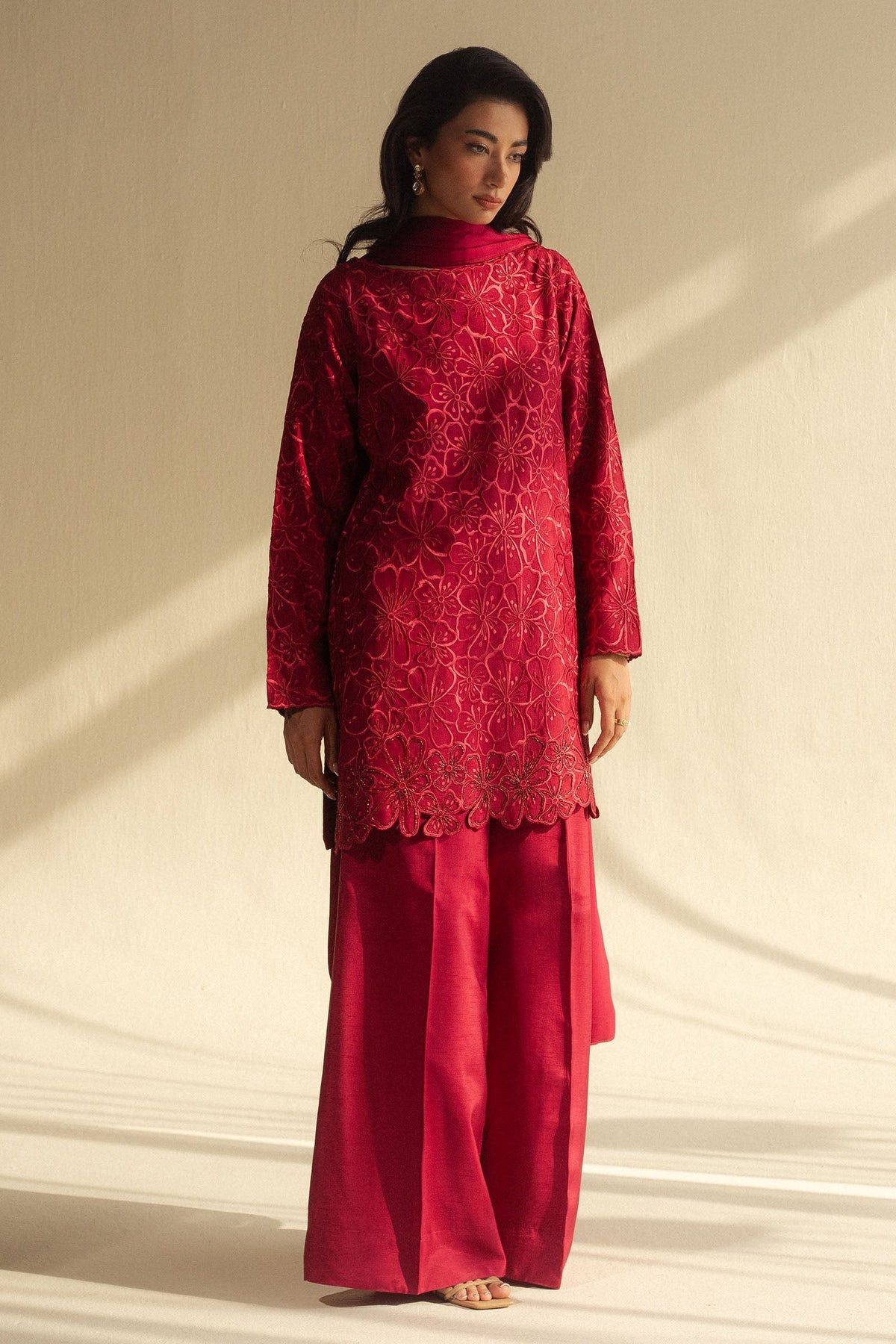 Zara Shahjahan | Fall Festive 24 | ZC-2071 by Zara Shahjahan - Designer Dress - Type: Ladies Clothes - Available at Libayah - 100% Original