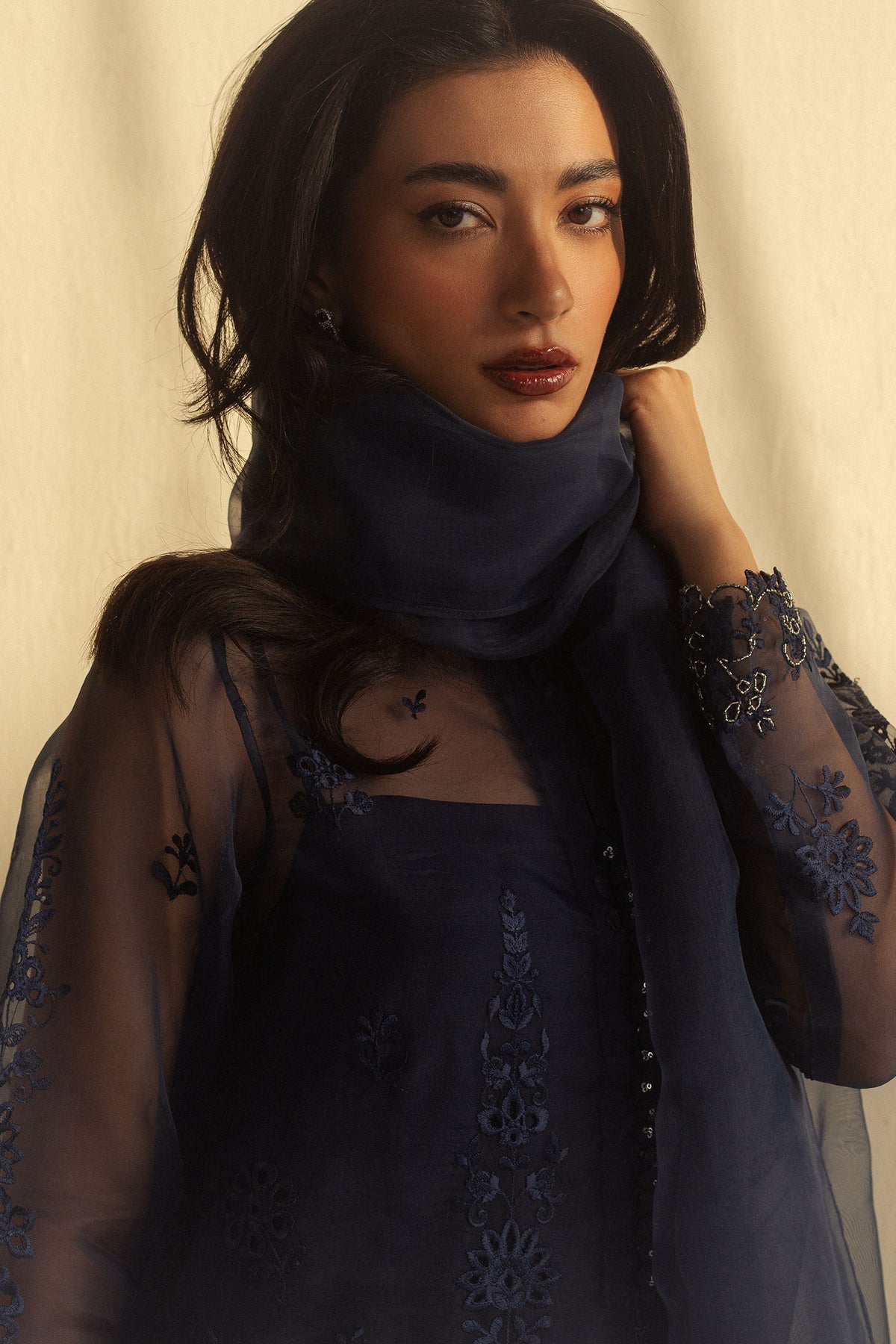 Zara Shahjahan | Fall Festive 24 | ZC-2079 by Zara Shahjahan - Designer Dress - Type: Ladies Clothes - Available at Libayah - 100% Original