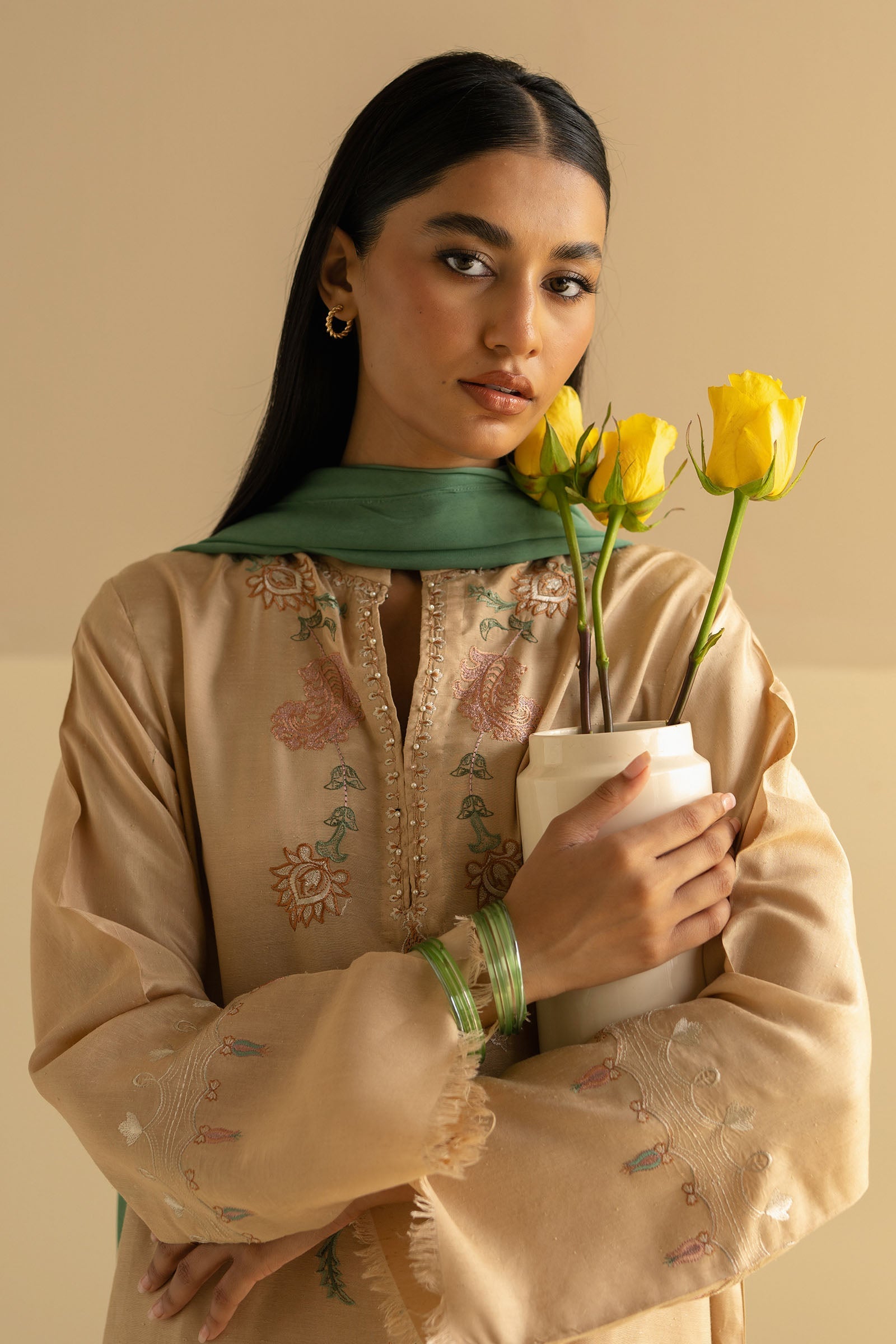 Zara Shahjahan | Pret Wear | ZC-2098 by Zara Shahjahan - Designer Dress - Type: Ladies Clothes - Available at Libayah - 100% Original