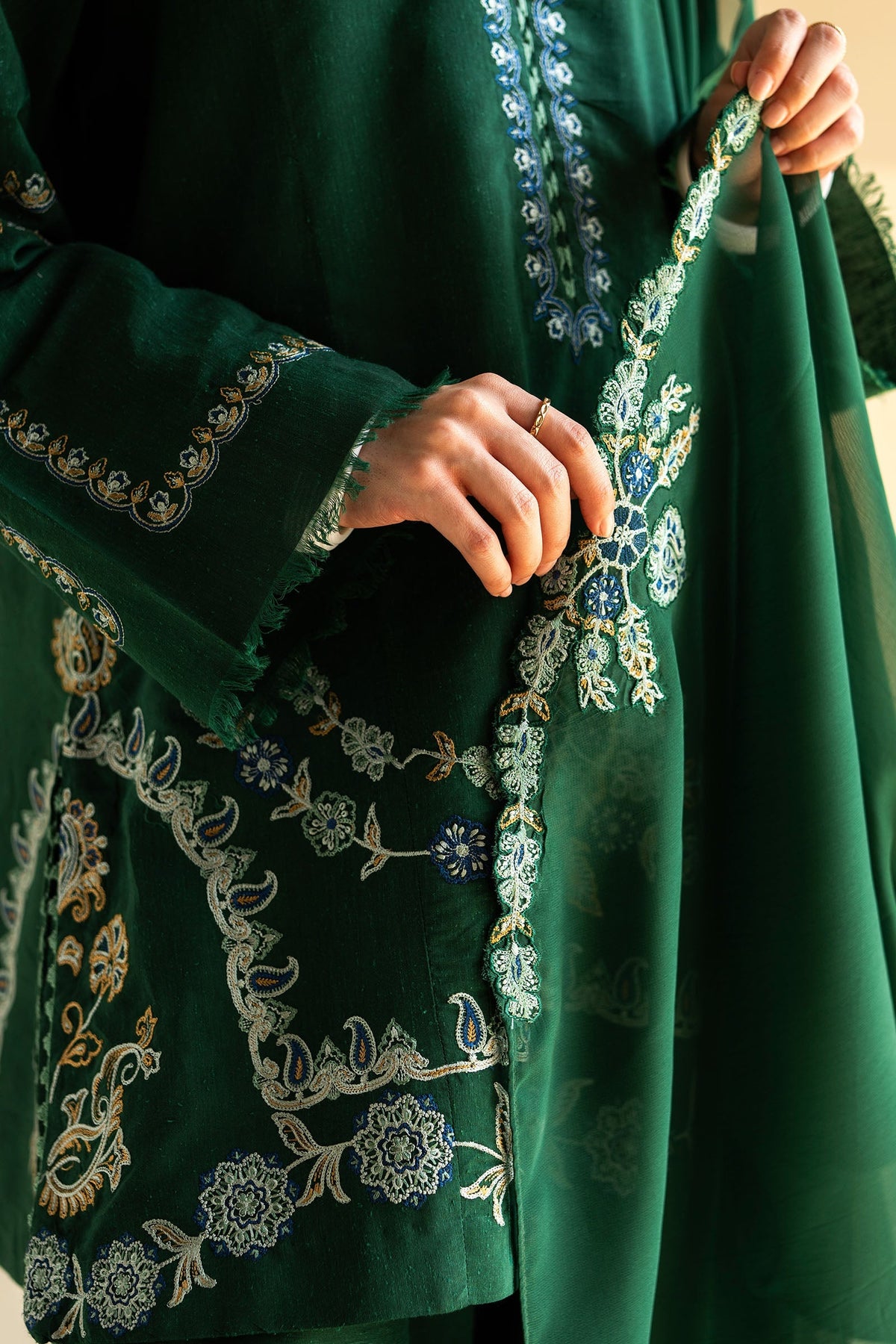 Zara Shahjahan | Pret Wear | ZC-2101 by Zara Shahjahan - Designer Dress - Type: Ladies Clothes - Available at Libayah - 100% Original