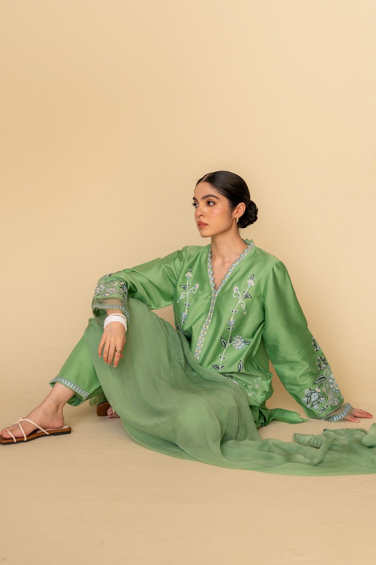 Zara Shahjahan | Pret Wear | ZC-2104 by Zara Shahjahan - Designer Dress - Type: Ladies Clothes - Available at Libayah - 100% Original