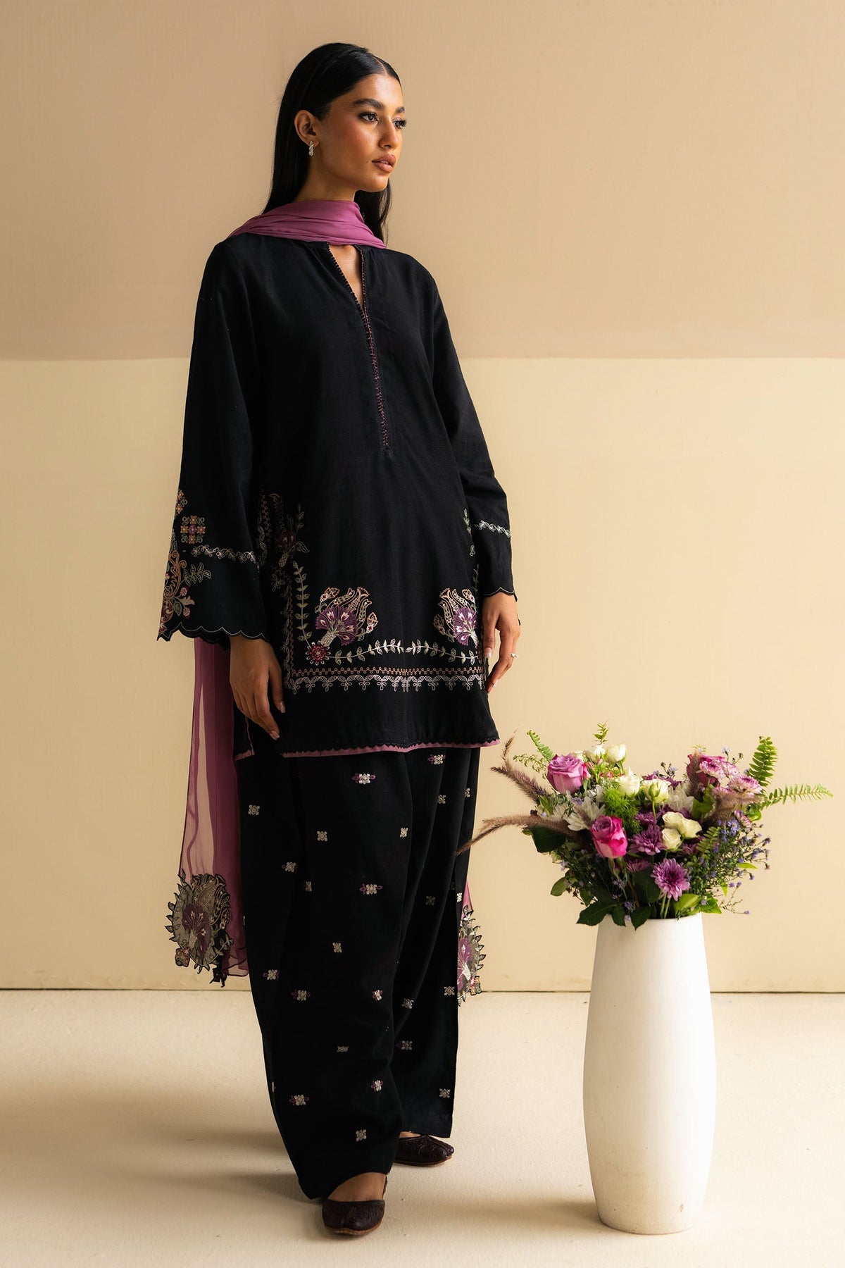 Zara Shahjahan | Pret Wear | ZC-2105 by Zara Shahjahan - Designer Dress - Type: Ladies Clothes - Available at Libayah - 100% Original