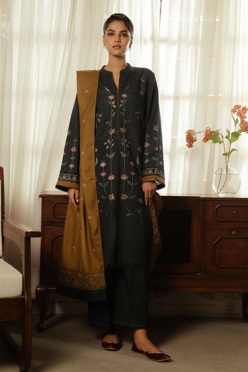 Zara Shahjahan | Pret Wear | ZC-2123 by Zara Shahjahan - Designer Dress - Type: Ladies Clothes - Available at Libayah - 100% Original