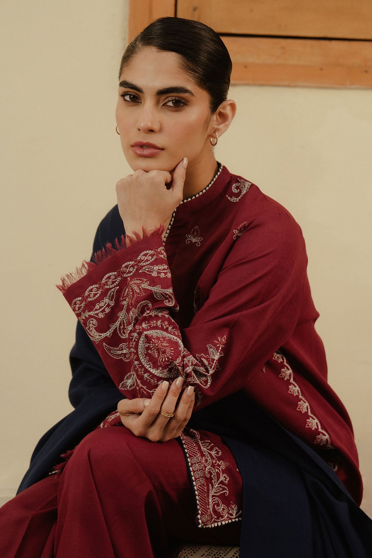 Zara Shahjahan | Pret Wear | ZC-2126 by Zara Shahjahan - Designer Dress - Type: Ladies Clothes - Available at Libayah - 100% Original