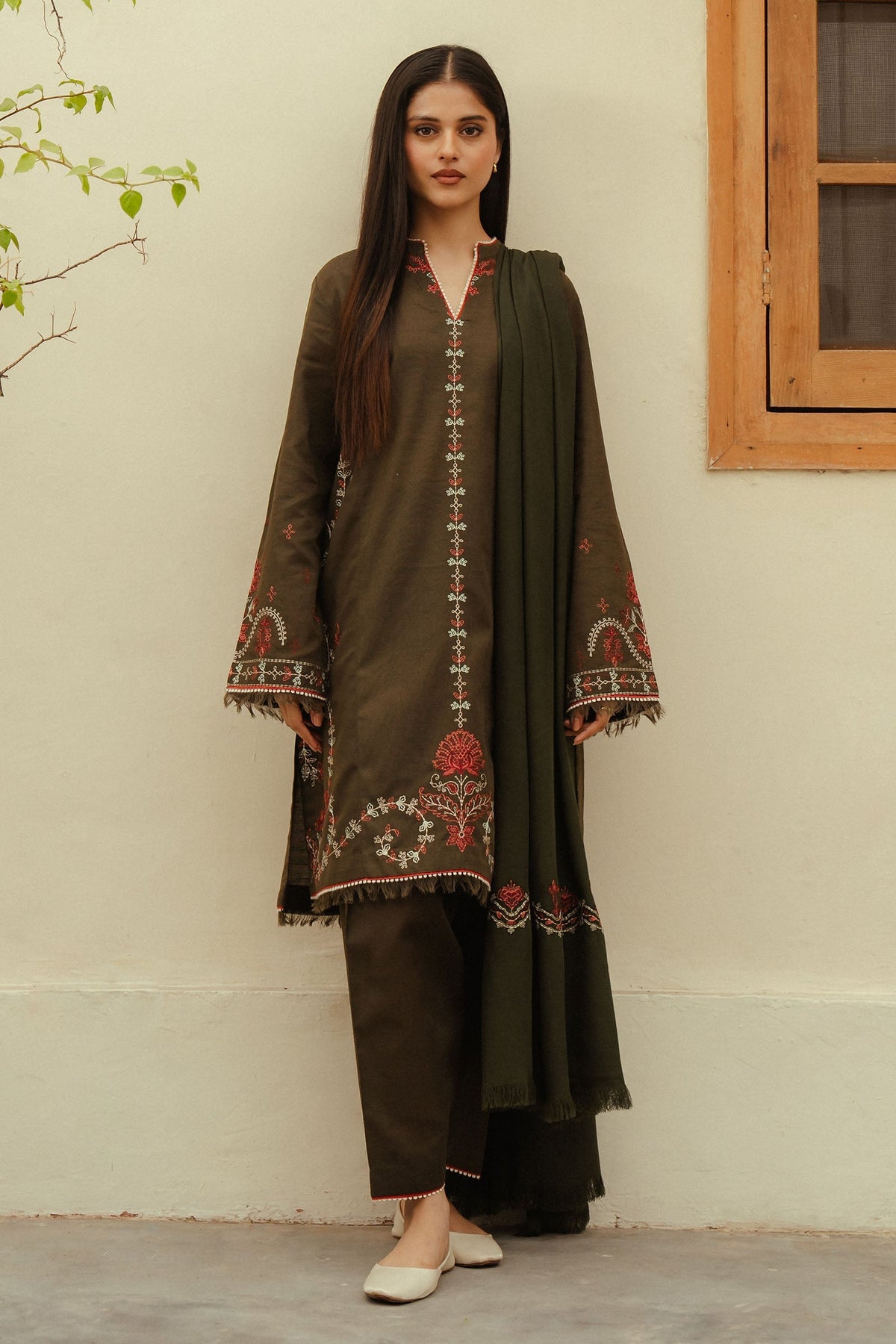 Zara Shahjahan | Pret Wear | ZC-2132 by Zara Shahjahan - Designer Dress - Type: Ladies Clothes - Available at Libayah - 100% Original