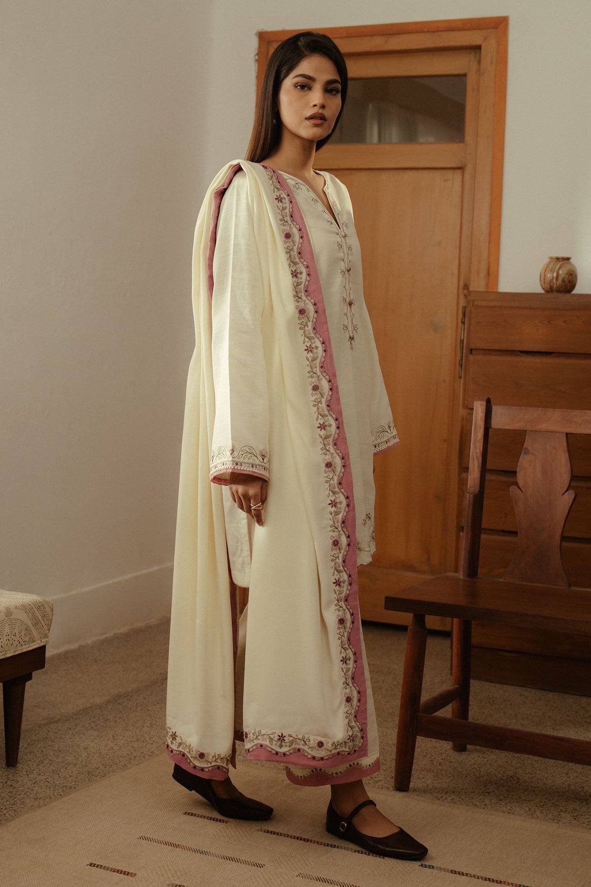 Zara Shahjahan | Pret Wear | ZC-2133 by Zara Shahjahan - Designer Dress - Type: Ladies Clothes - Available at Libayah - 100% Original