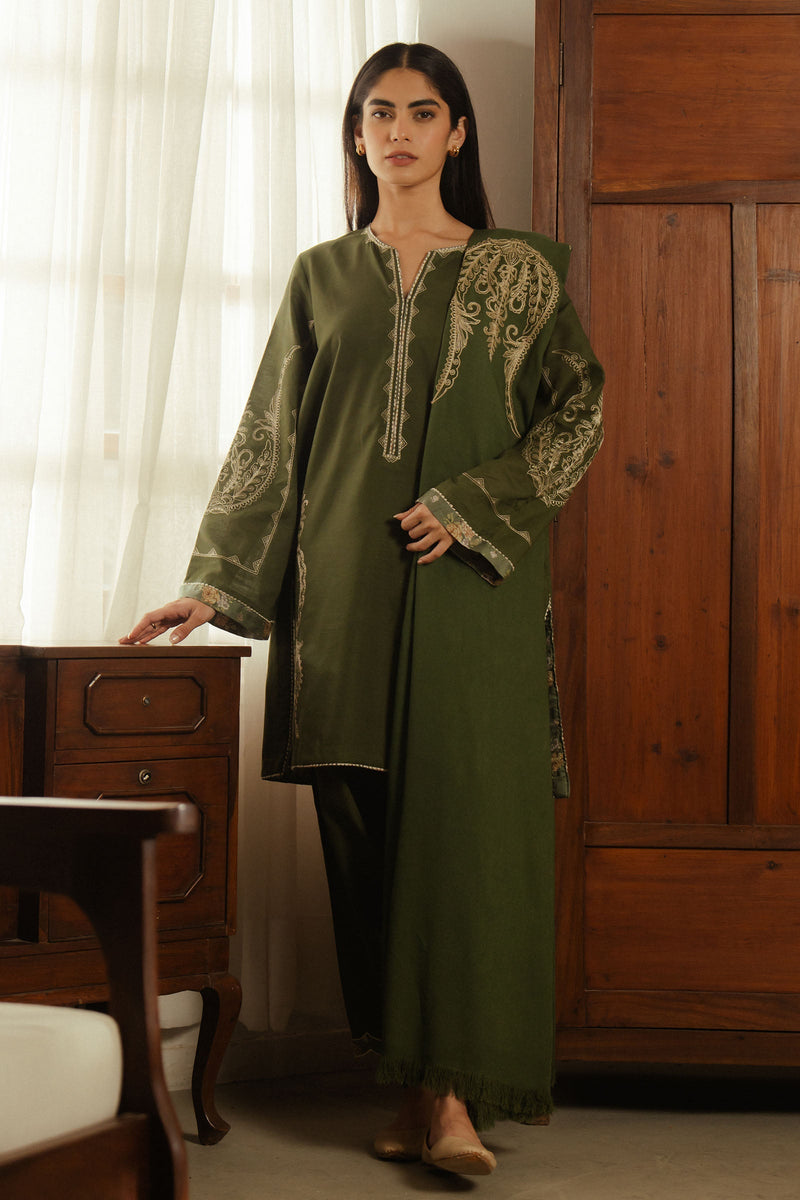 Zara Shahjahan | Pret Wear | ZC-2135 by Zara Shahjahan - Designer Dress - Type: Ladies Clothes - Available at Libayah - 100% Original