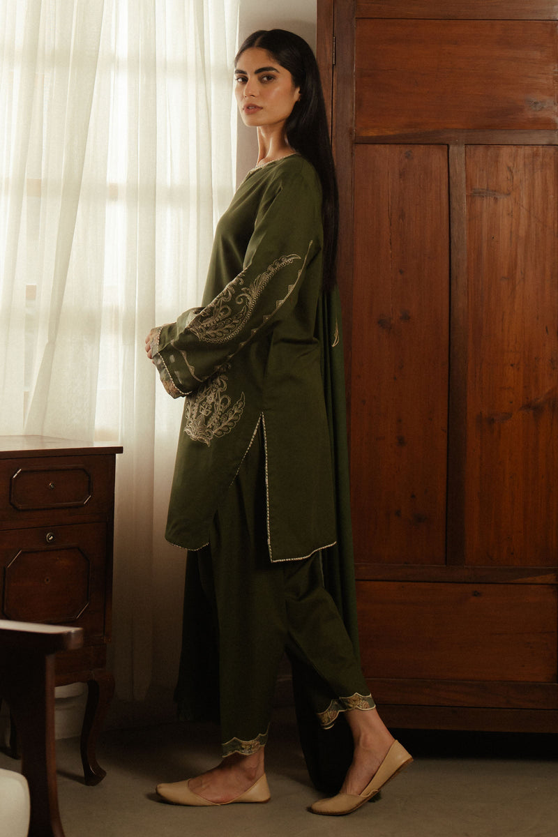 Zara Shahjahan | Pret Wear | ZC-2135 by Zara Shahjahan - Designer Dress - Type: Ladies Clothes - Available at Libayah - 100% Original