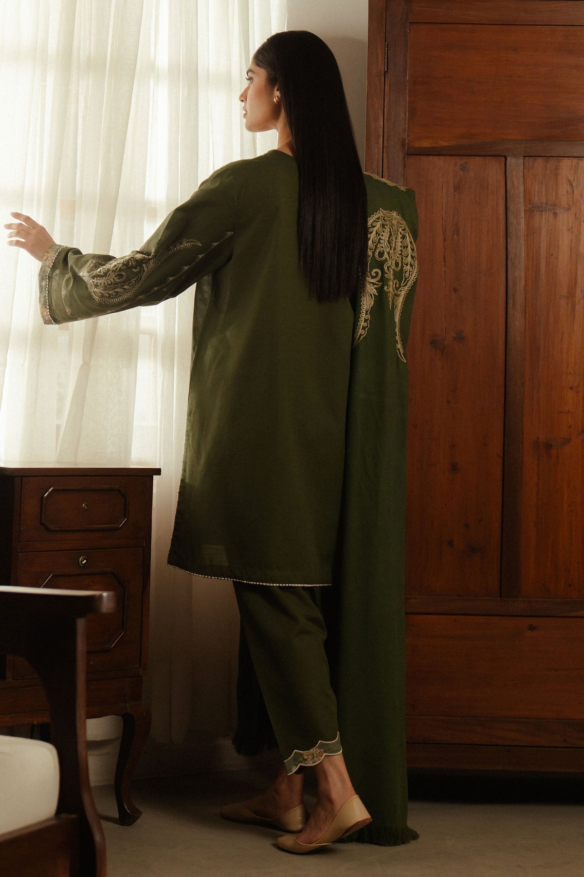 Zara Shahjahan | Pret Wear | ZC-2135 by Zara Shahjahan - Designer Dress - Type: Ladies Clothes - Available at Libayah - 100% Original