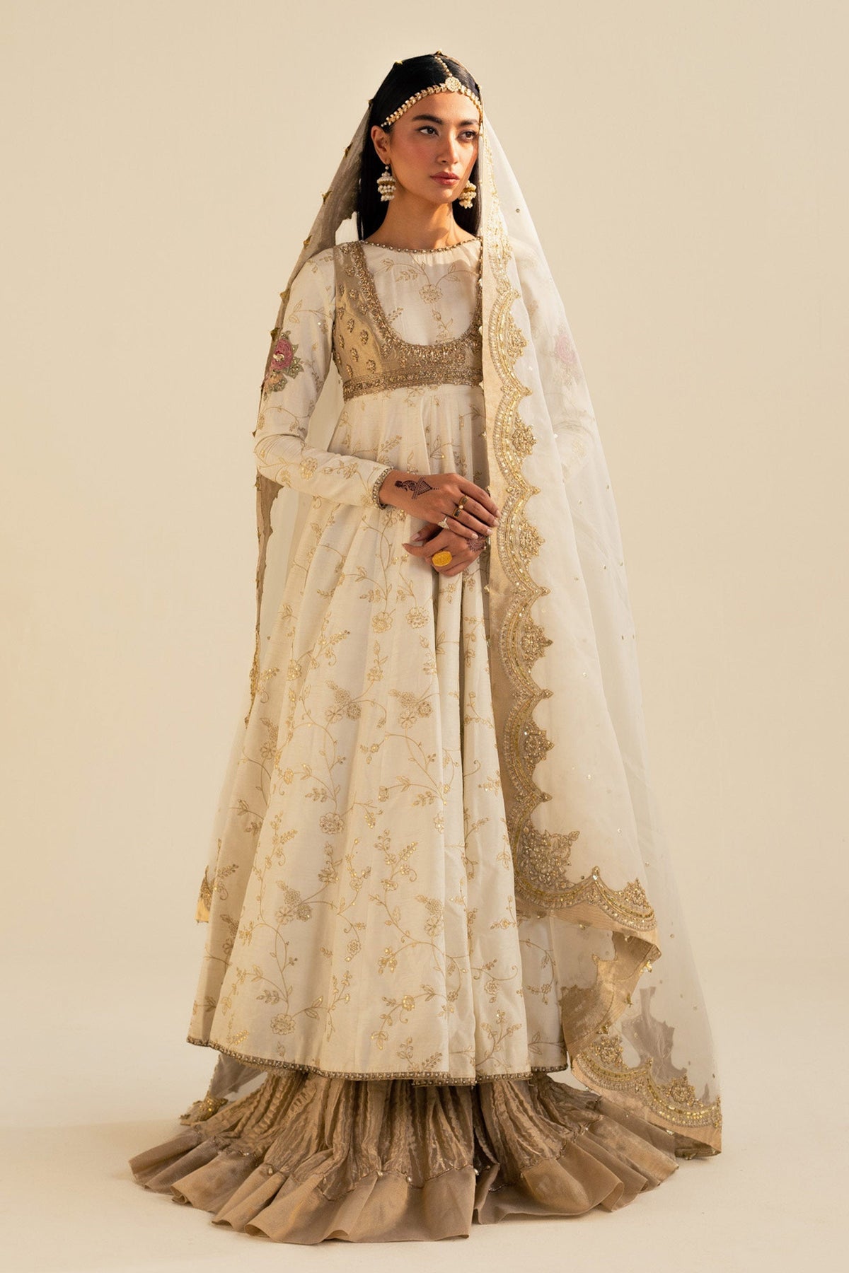 Zara Shahjahan | Wedding Formals 2024 | ZC-3084 by Zara Shahjahan - Designer Dress - Type: Ladies Clothes - Available at Libayah - 100% Original