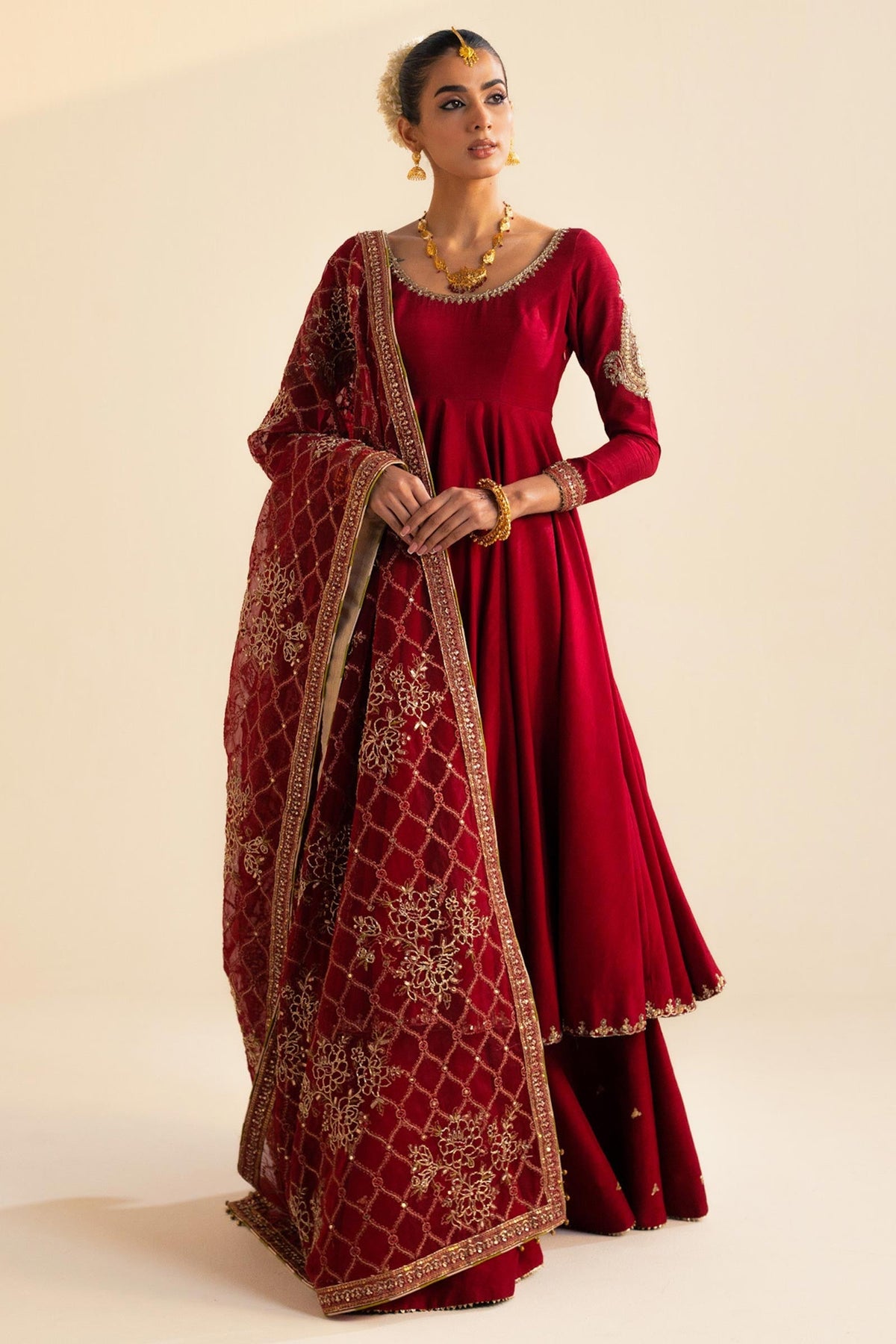 Zara Shahjahan | Wedding Formals 2024 | ZC-3097 by Zara Shahjahan - Designer Dress - Type: Ladies Clothes - Available at Libayah - 100% Original